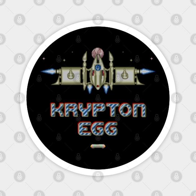 Krypton Egg Magnet by iloveamiga